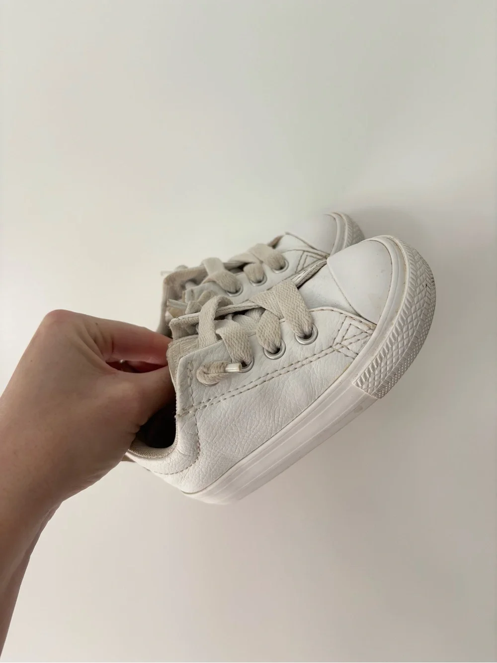 Converse All Star White Low Top Sneaker  Size 5c